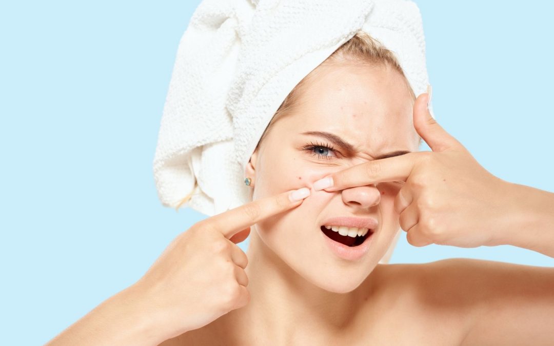 Est-il mauvais de percer un bouton blanc ?