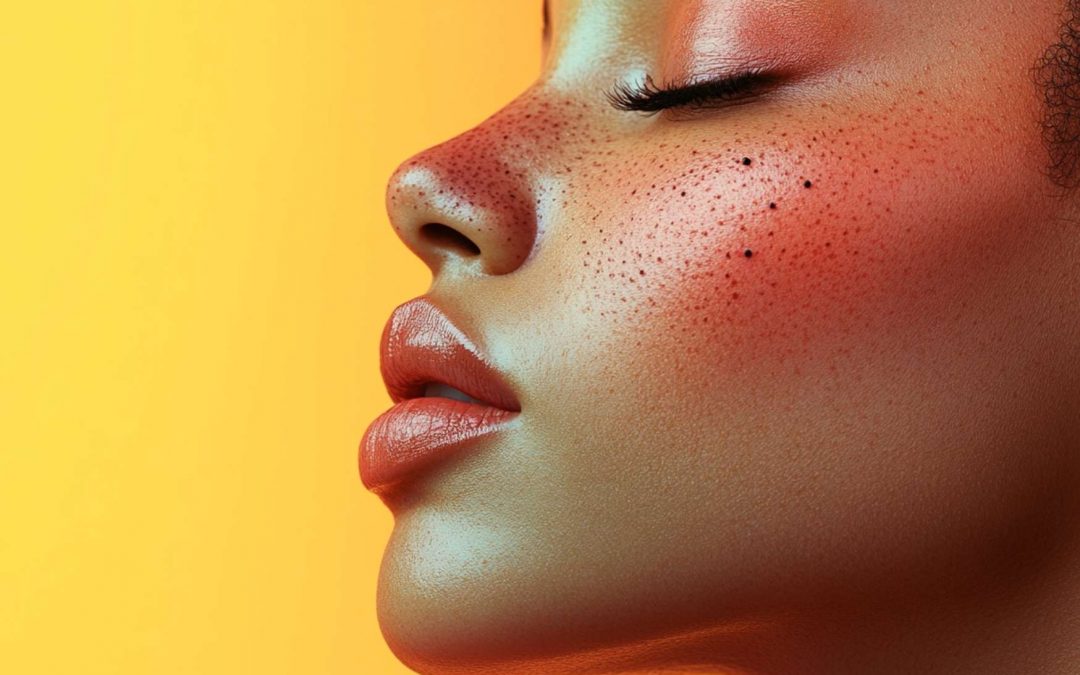Pourquoi les points noirs sont-ils plus visibles sur le nez ?